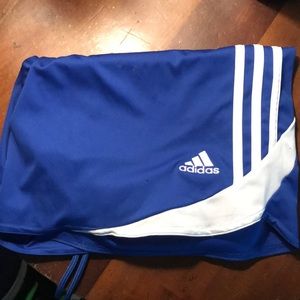 Royal blue Adidas Women’s soccer climacool shorts